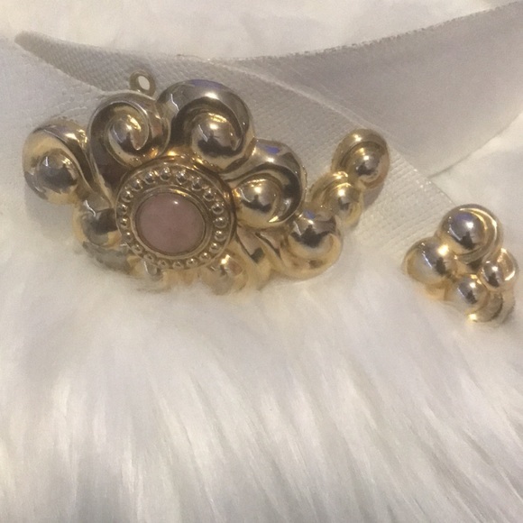 Judith Leiber, Rose Quartz, belt 100%, authentic everything, Small/Med, $140 - Picture 6 of 10
